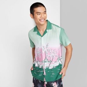 Original Use men’s short sleeve collard button down shirt